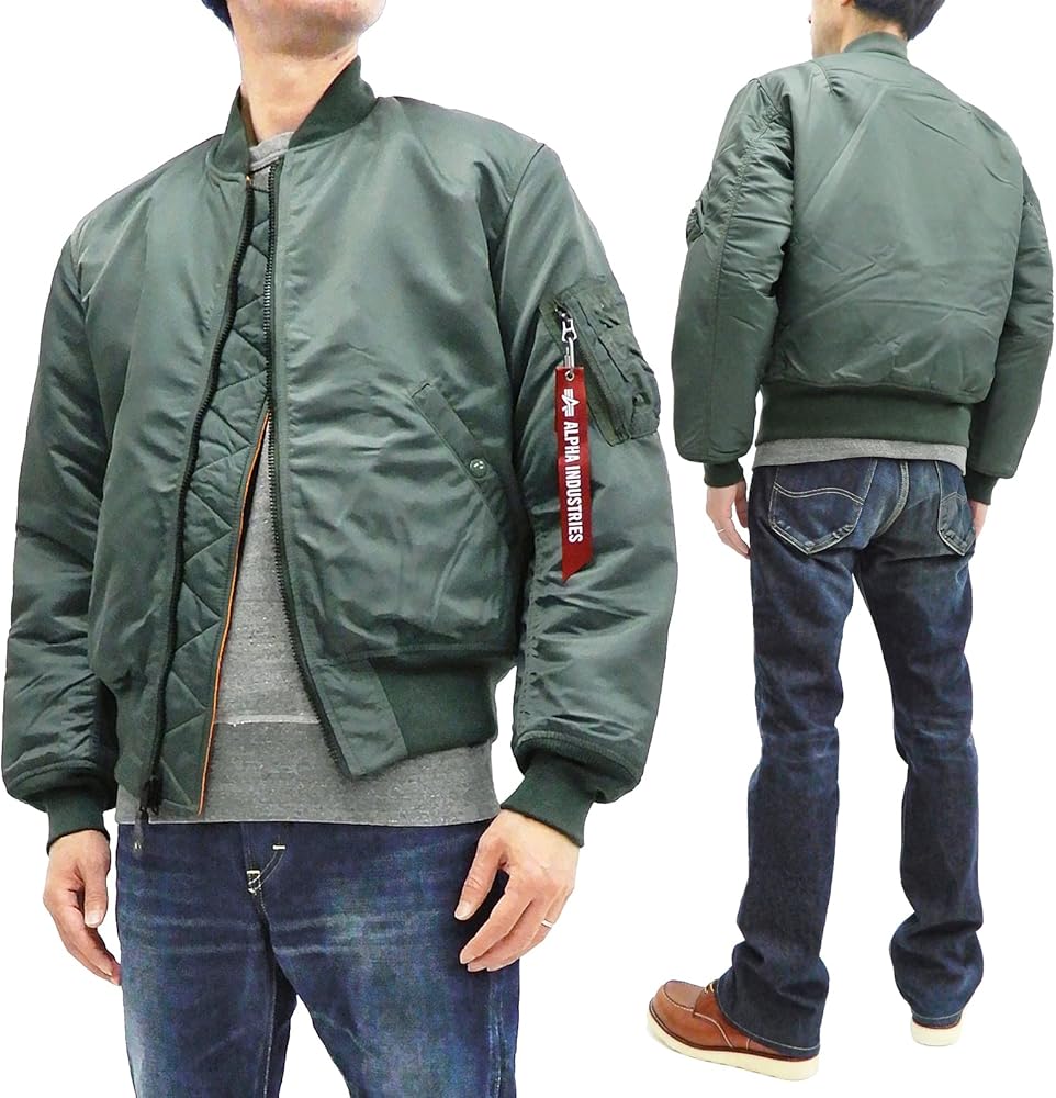 Amazon | (アルファ) Alpha MA-1 フライトジャケット TA1545 Alpha