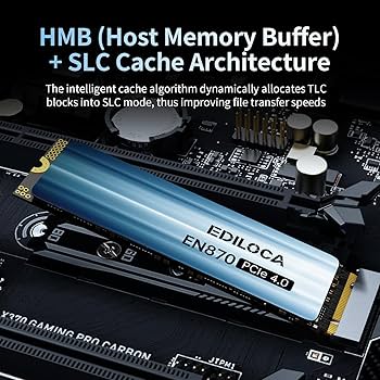 Amazon.com: Ediloca 1TB SSD NVMe M.2 2280 PCIe Gen4 x4 Internal