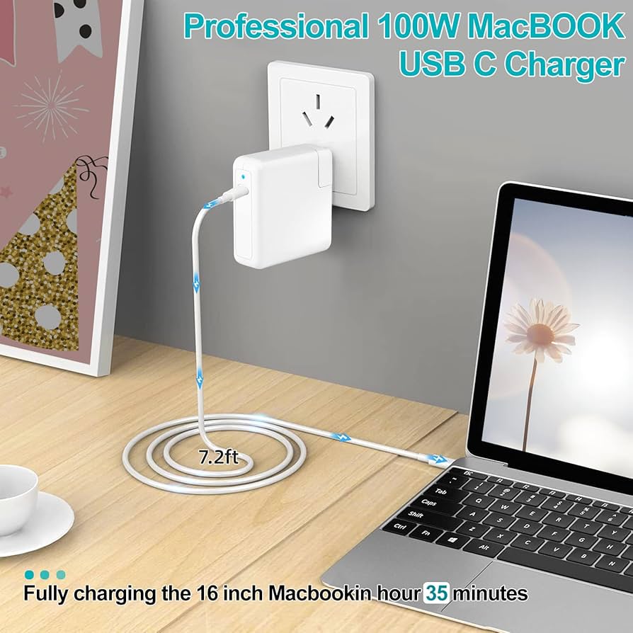 Amazon.co.jp: Mac Book Pro充電器-USB Cポートに適した96 W USB C急速