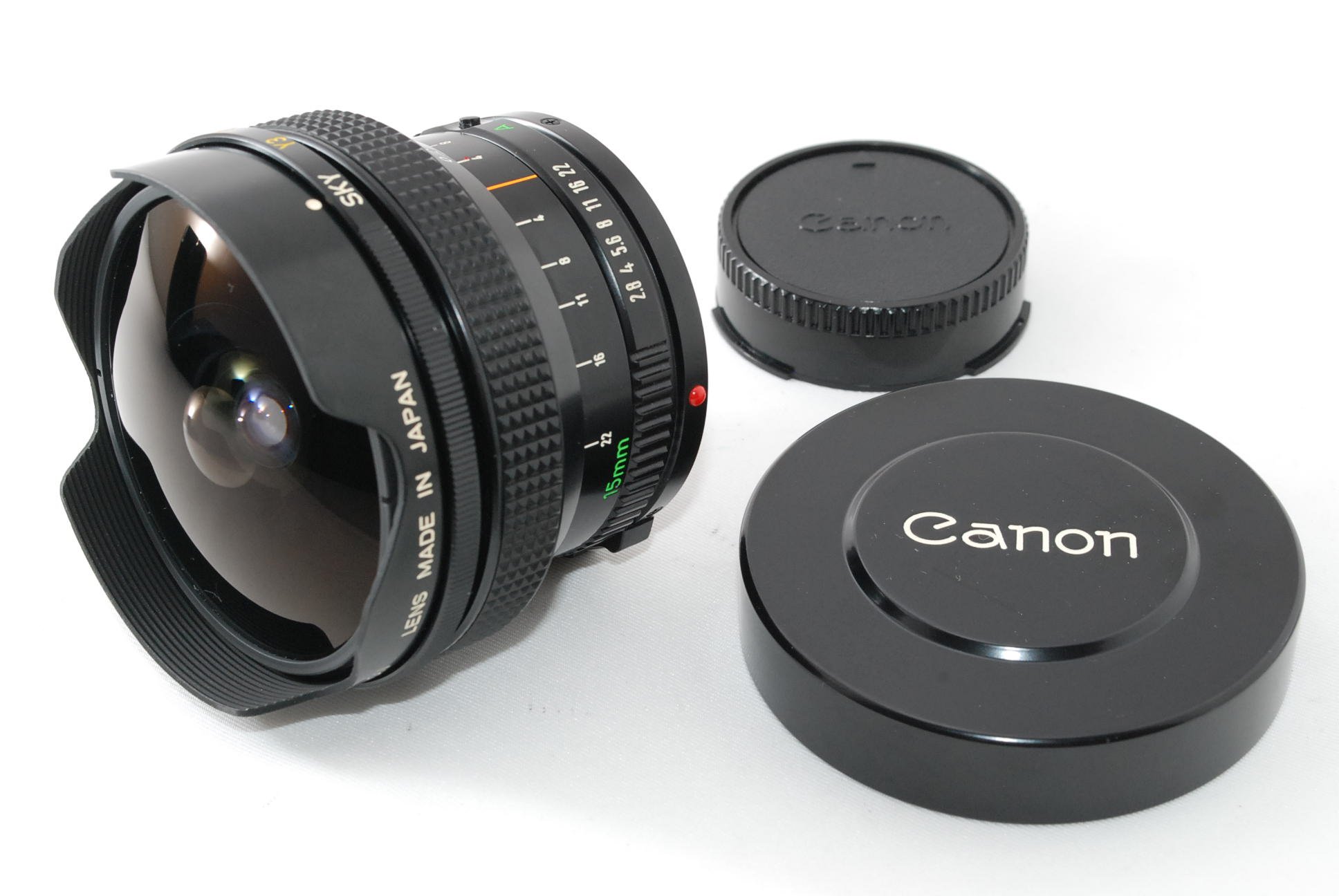 Amazon.co.jp: Canon キャノン FISH-EYE NEW FD 15mm F2.8 : 家電＆カメラ