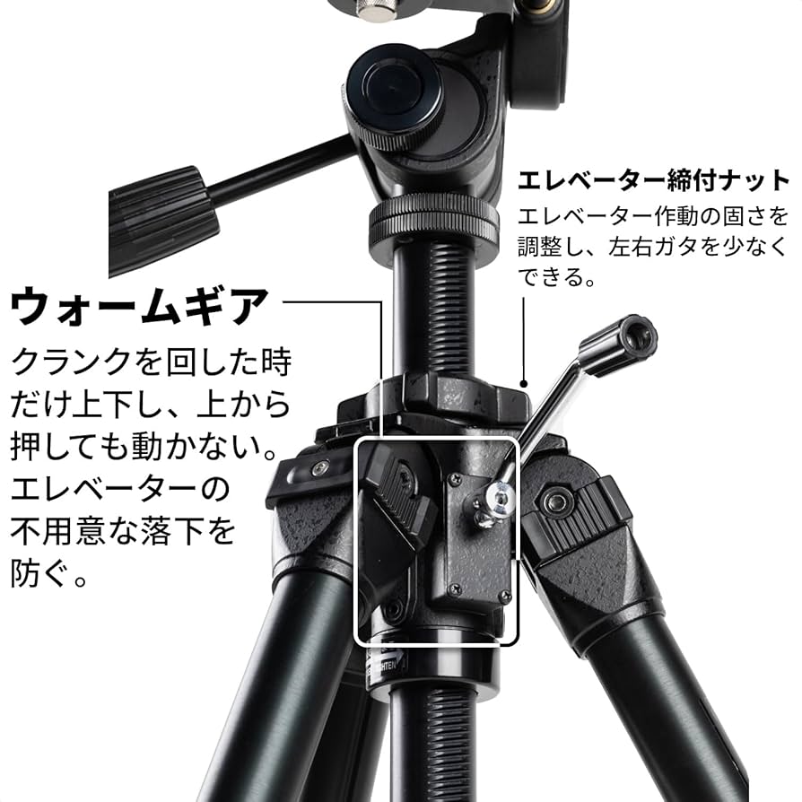 Amazon | SLIK 三脚 プロフェッショナル II NS 3WAY雲台 3段 大型