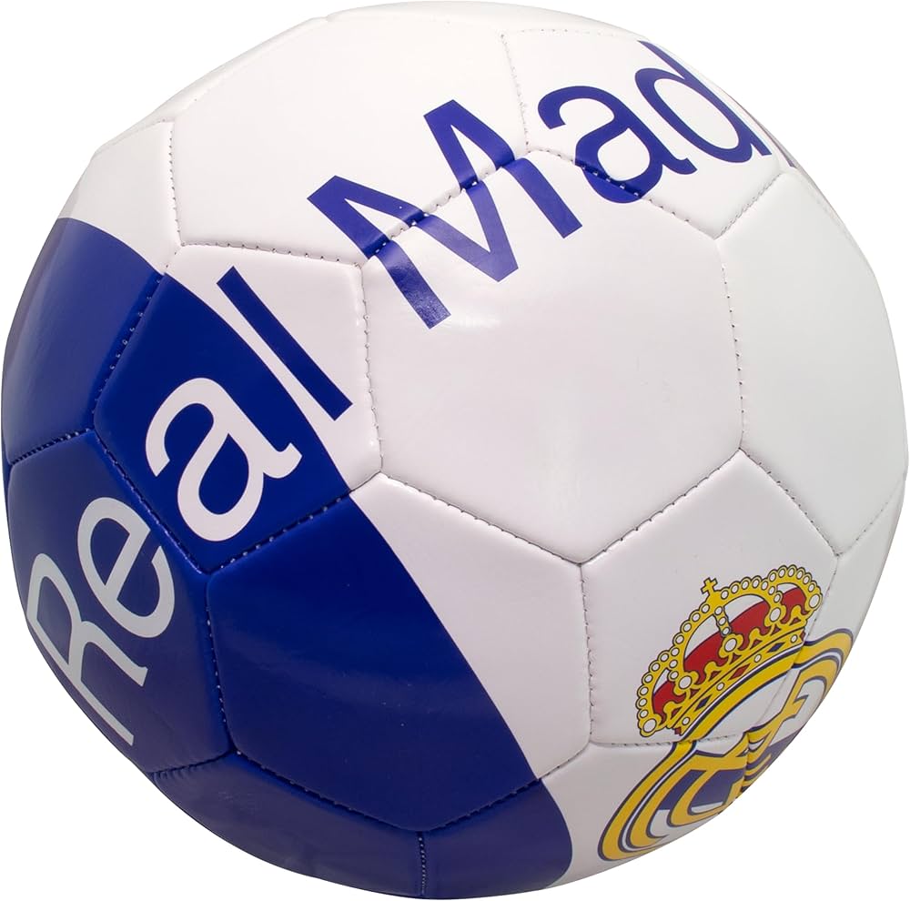 Amazon.com: Maccabi Art Official Real Madrid Soccer Ball, Size 5