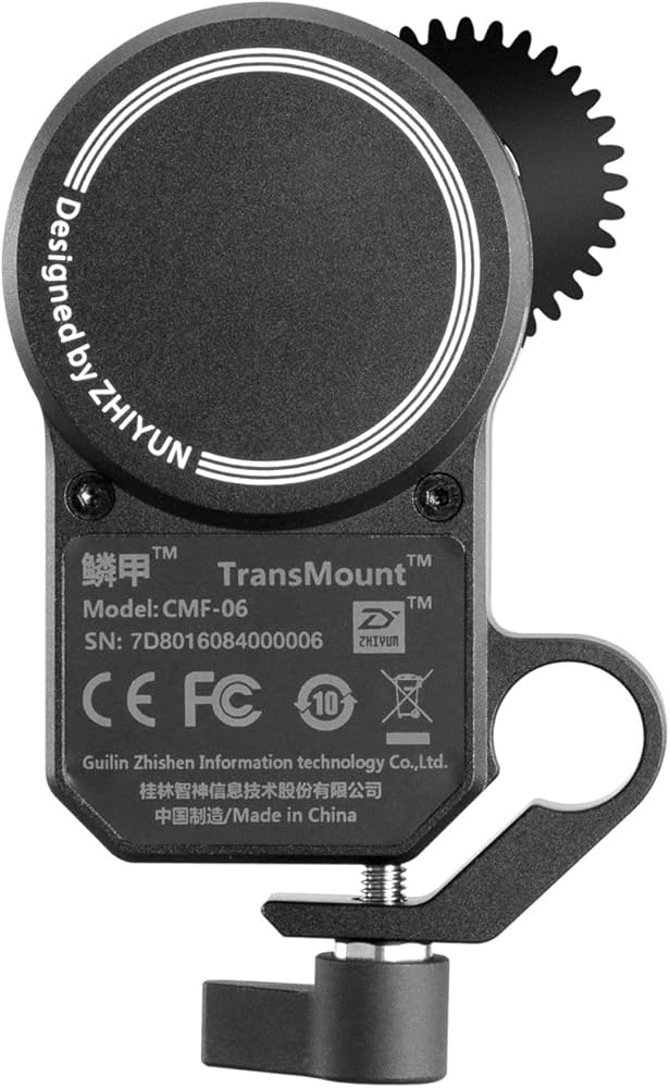 Amazon.com : Zhiyun CMF-06 TransMount Servo Follow Focus/Zoom