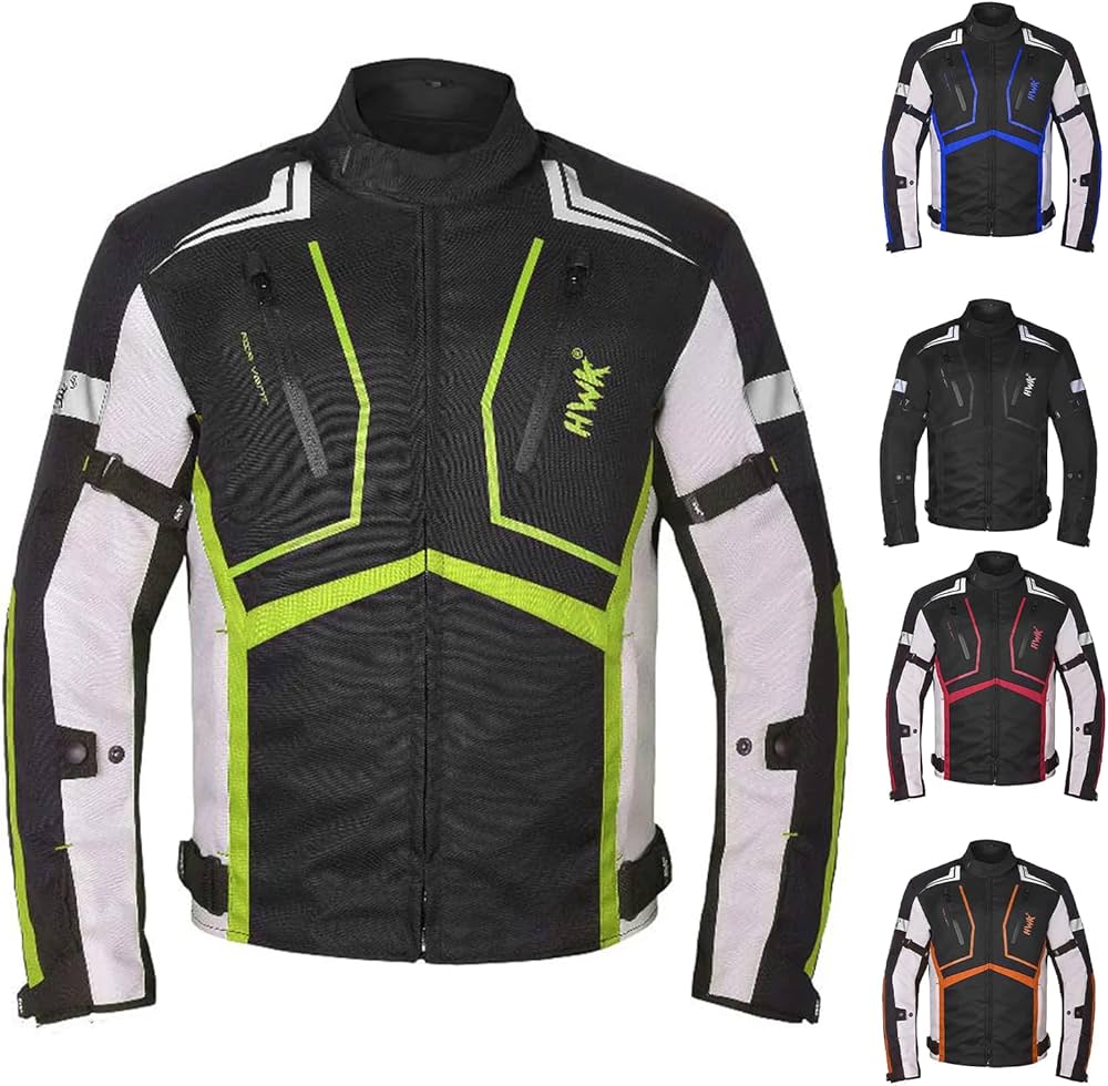 Amazon.com: HWK Scorpion Motorcycle Jacket for Men & Women