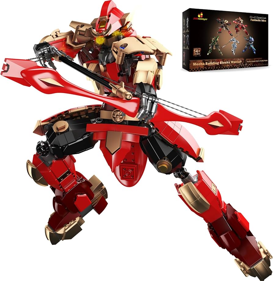 Amazon.co.jp: JMBricklayer メカロボット 組み立てセット 大人用