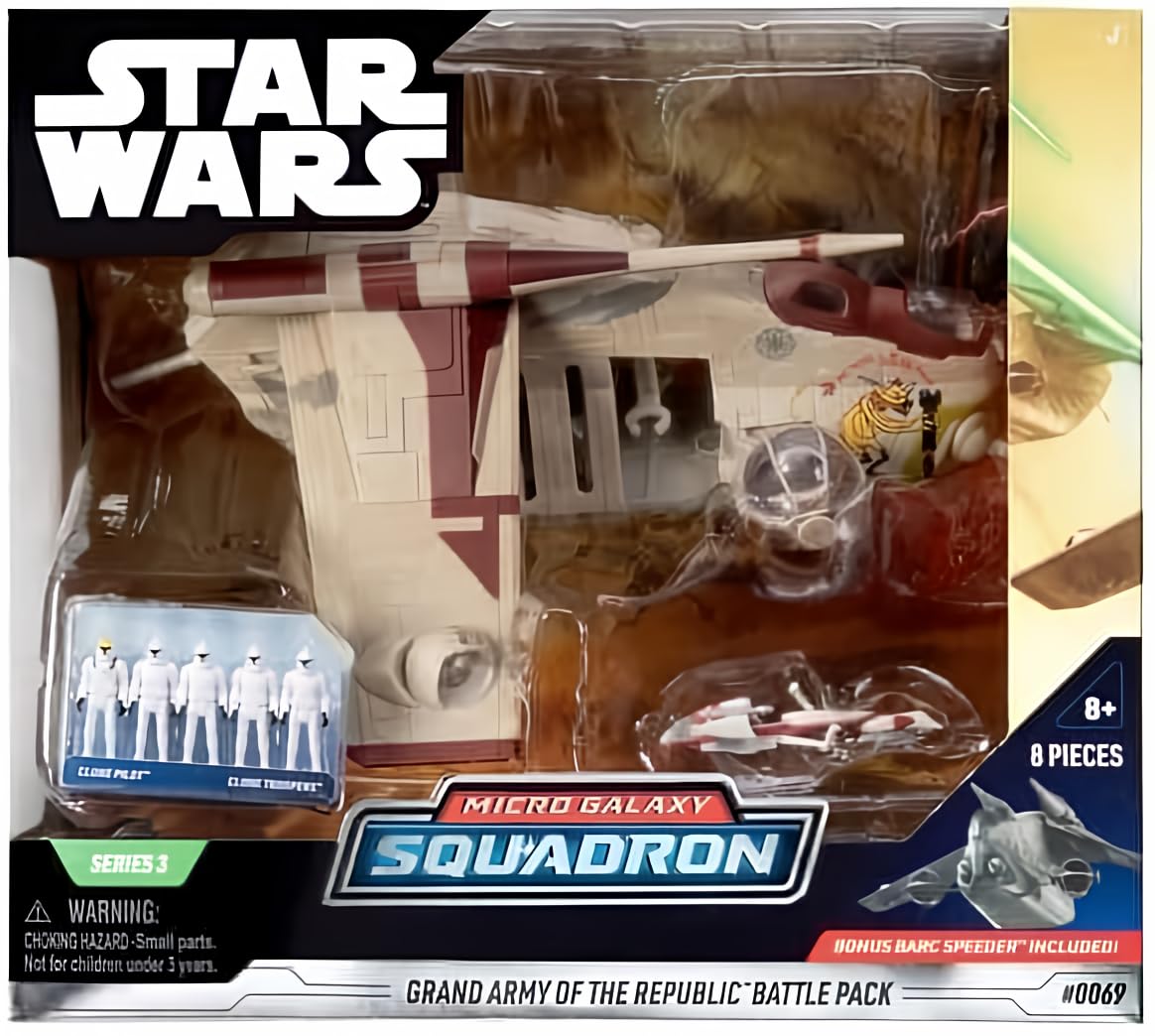 Amazon.com: Star Wars Grand Army of The Republic Battle Pack LAAT
