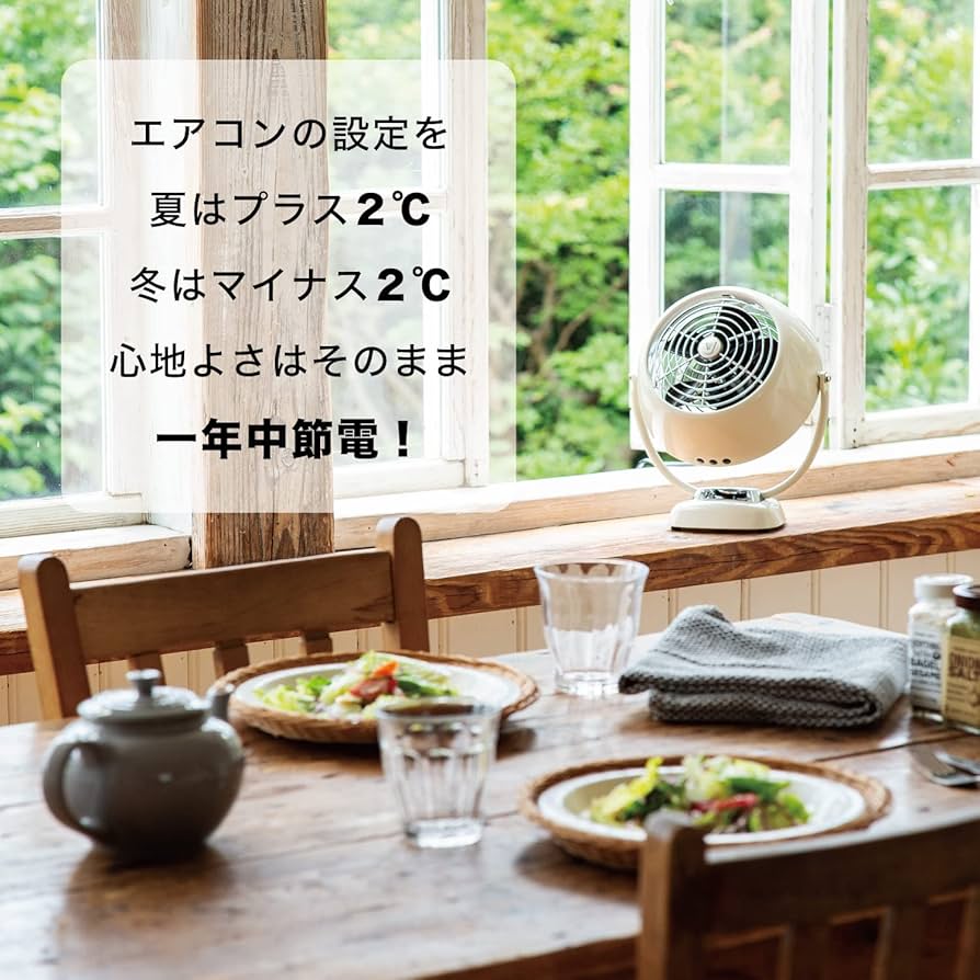 Amazon | ボルネード サーキュレーター 24畳 レトロ パワフル 省エネ