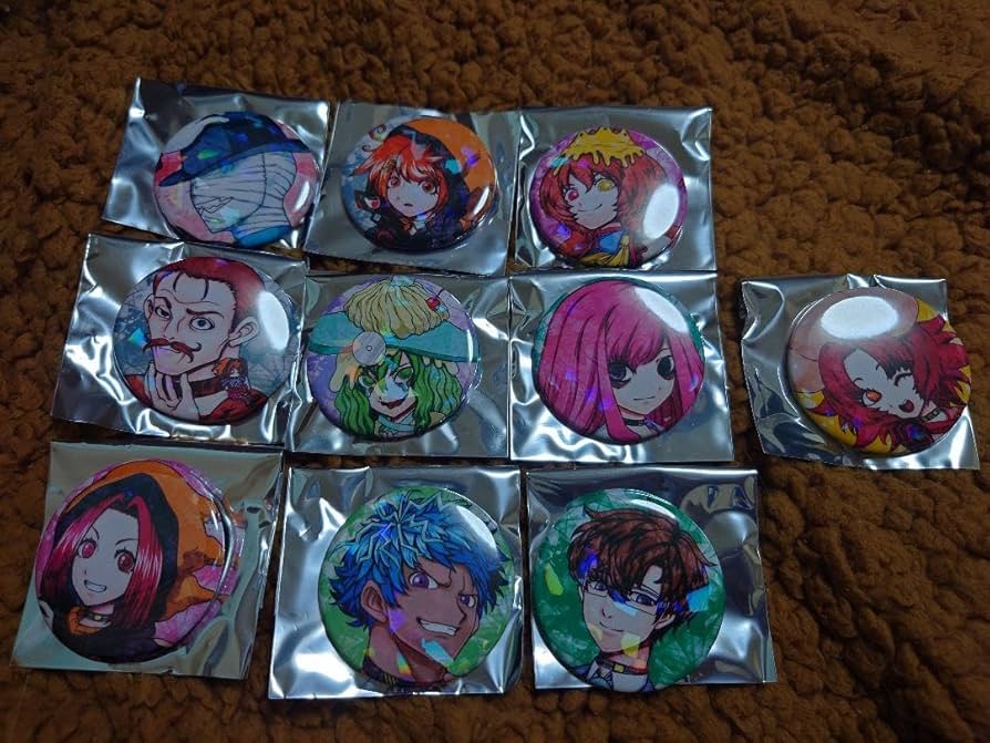 Amazon.co.jp: キミガシネ ダミーズ フロアマスター 缶バッジ ZM19X