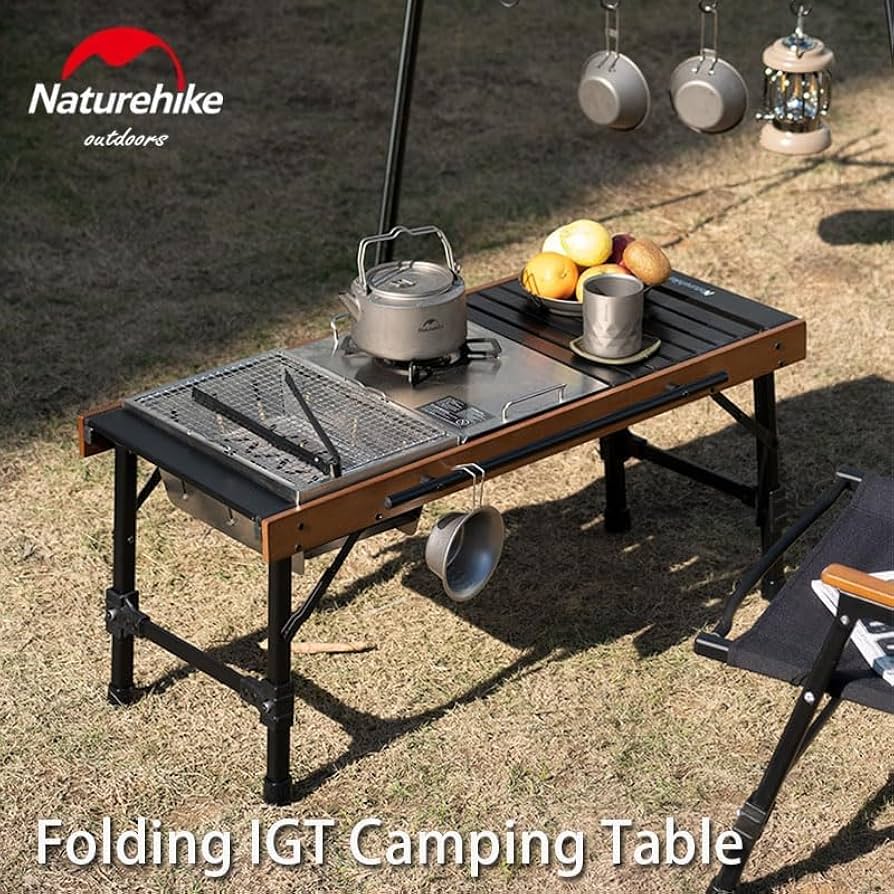 Amazon.com: Naturehike IGT Camping Table, Fold up Lightweight