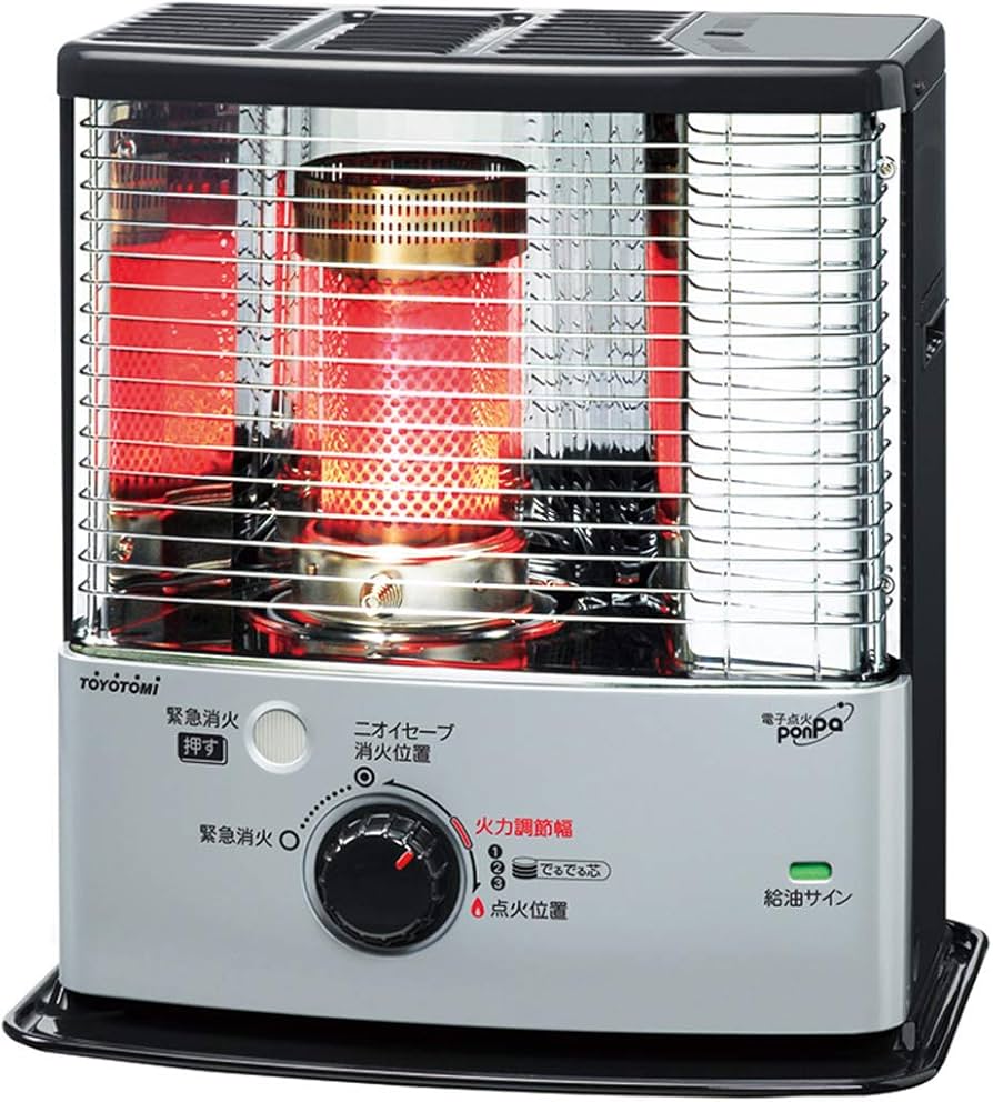 Amazon | トヨトミ 石油ストーブ (木造8畳まで/コンクリート10畳まで