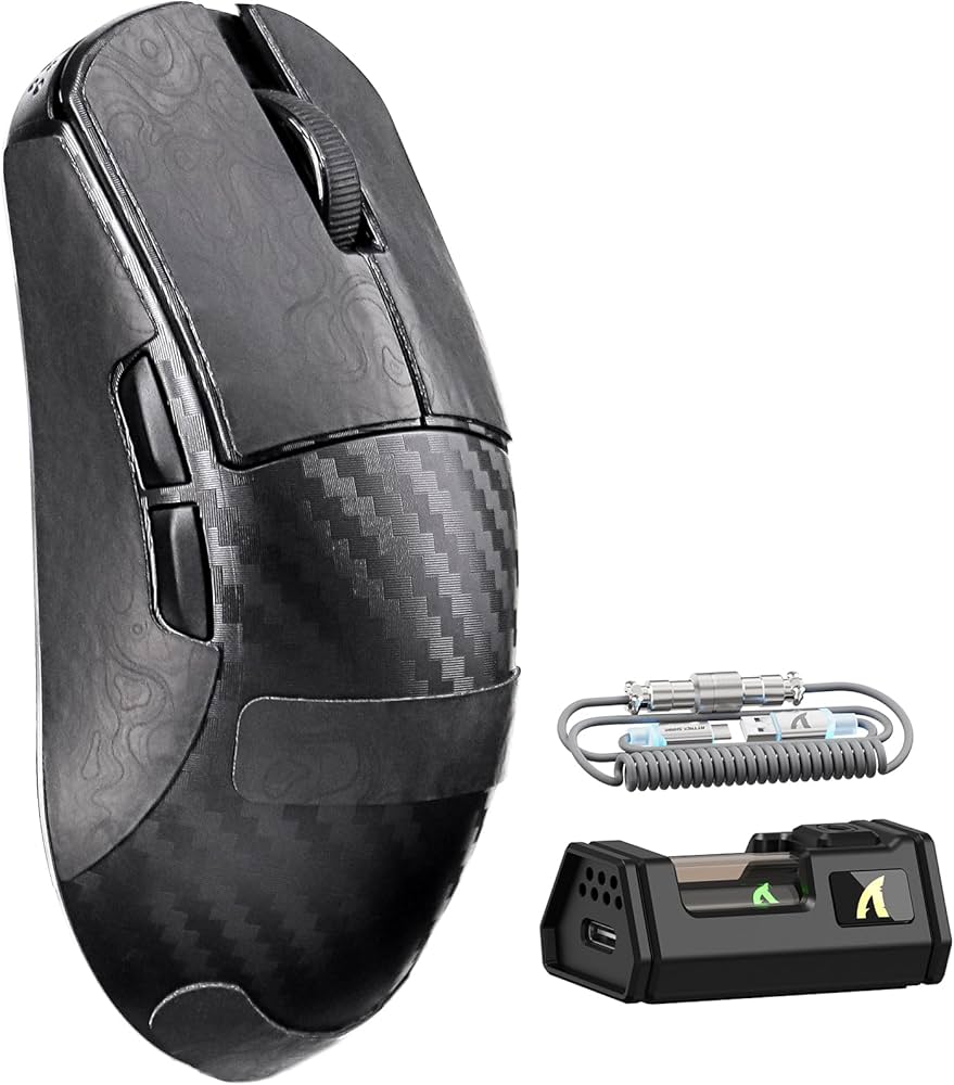 Amazon | ATTACK SHARK R11Ultra 影鮫 カーボンファイバーマウス