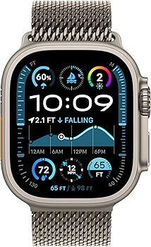 Amazon.co.jp: Apple Watch Band - 49mmケース用ナチュラルチタニウム