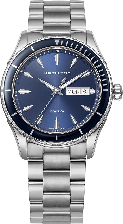 Amazon.co.jp: [ハミルトン] ジャズマスター ブルー 文字盤 ステンレス