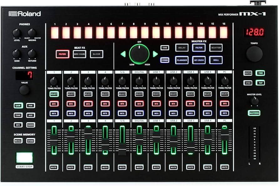Amazon | ROLAND MX-1 AIRA Mix Performer デジタルミキサー