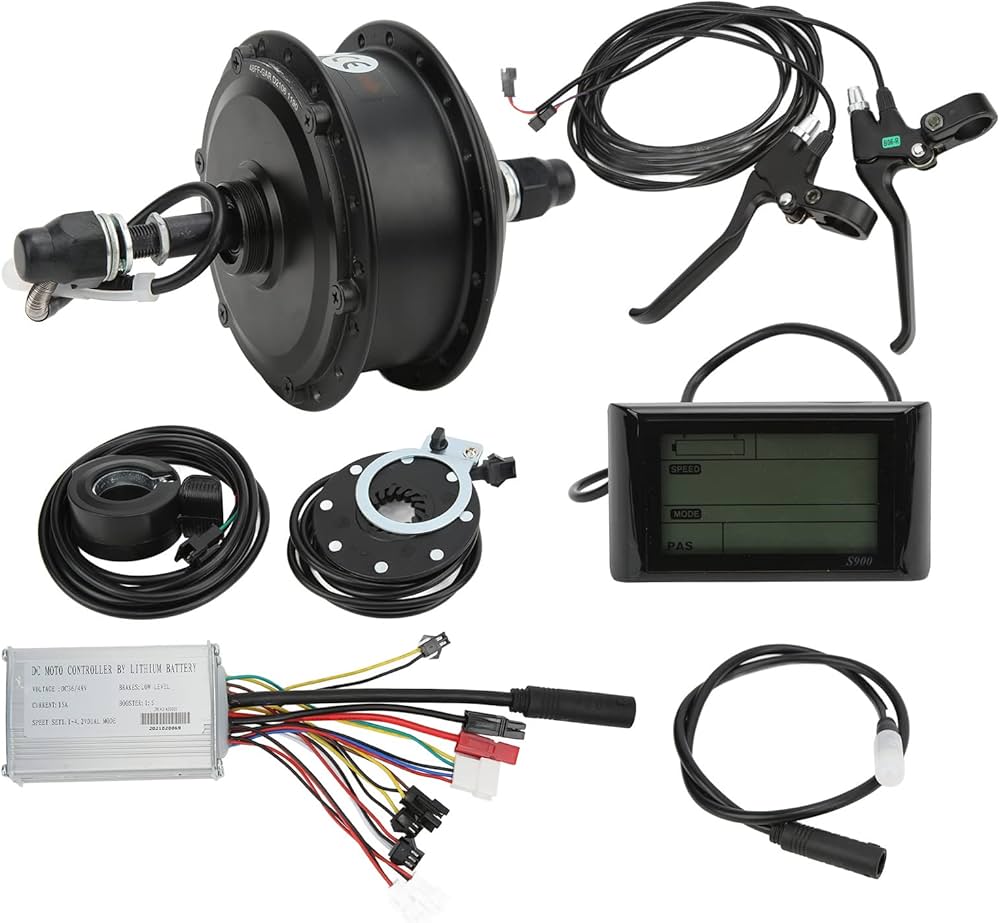 Amazon | 電動 自転車ハブ モーターキット 48V 250W15Aコントローラー
