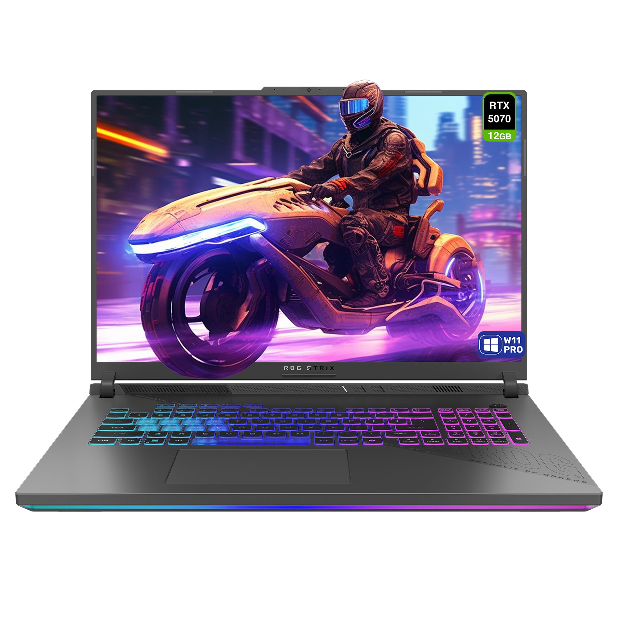 Amazon.com: ASUS ROG Strix G18 Gaming Laptop, AMD Ryzen 9-9955HX