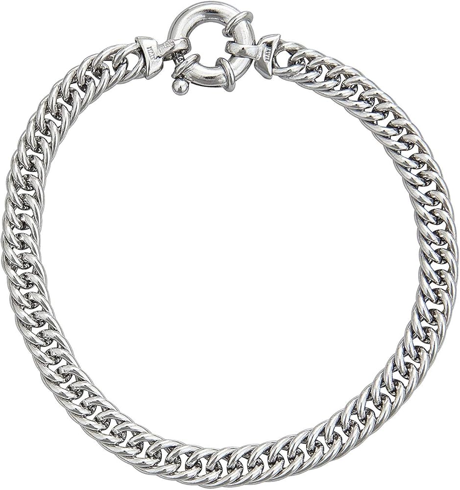 Amazon.co.jp: スターリングシルバーgormettaリンクブレスレット