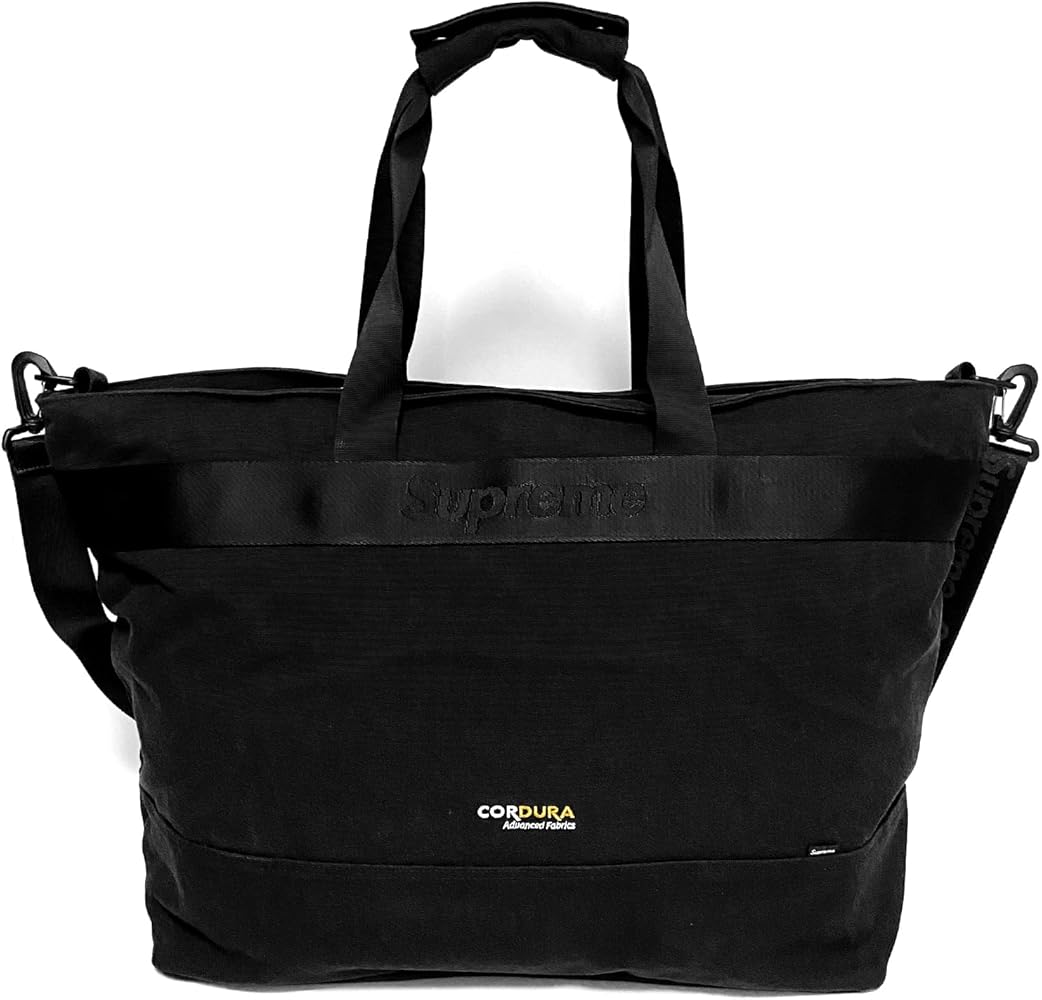 Amazon | [シュプリーム] メンズ トートバッグ ブラック Tote Bag