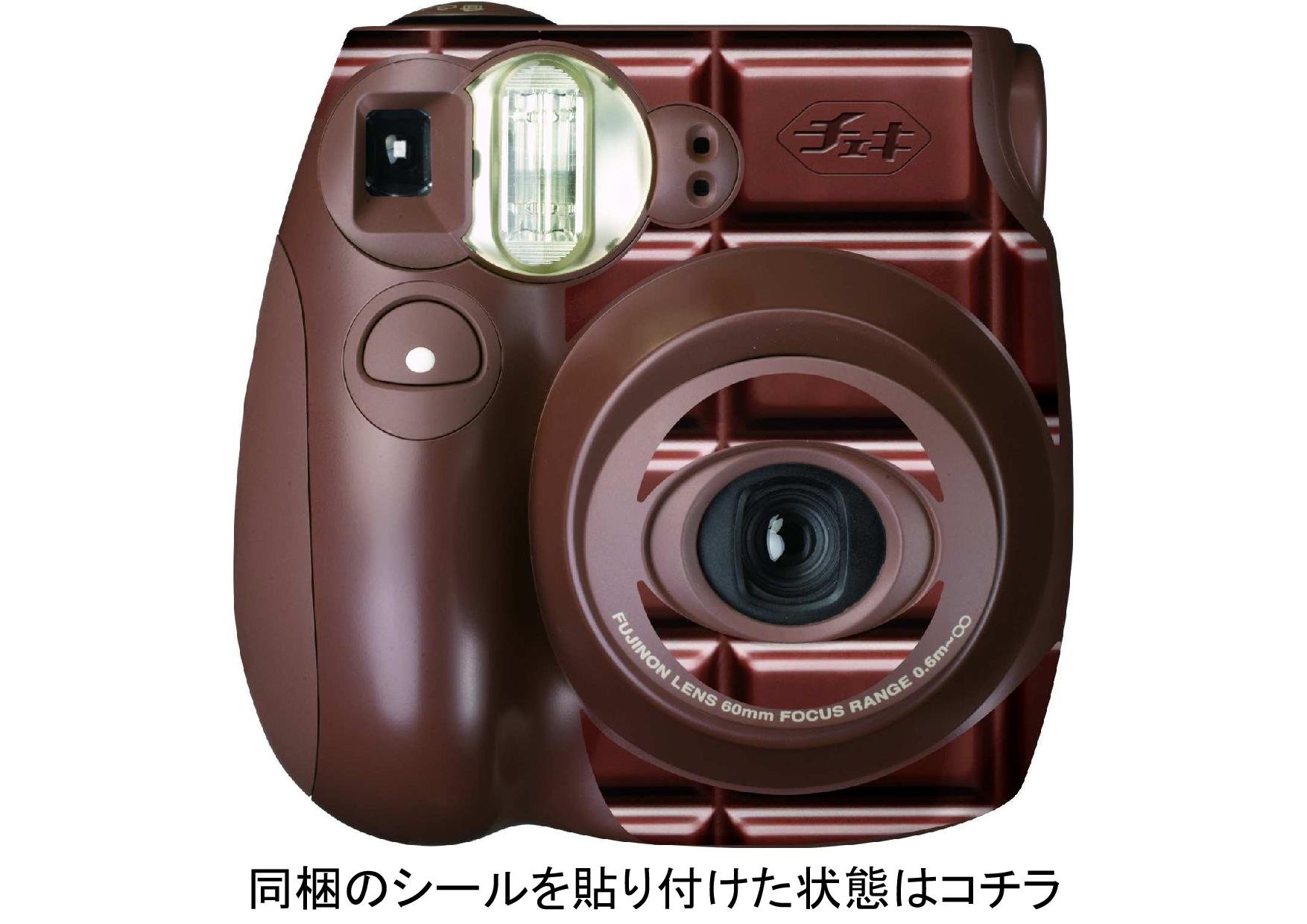 Amazon | FUJIFILM インスタントカメラ チェキ instax mini 7S チョコ