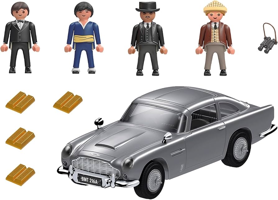 Amazon.co.jp: プレイモービル 『007』ゴールドフィンガーアストン