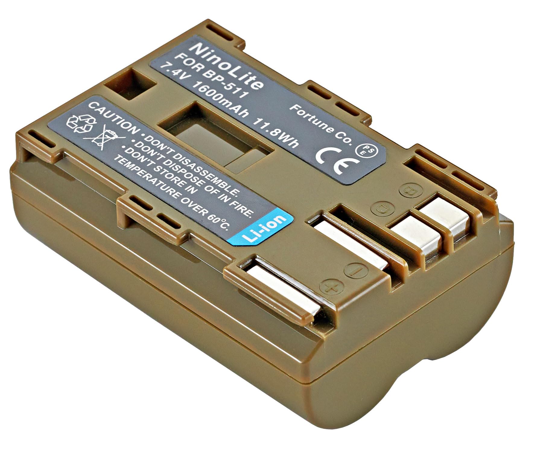 Amazon | NinoLite BP-511 BP-511A 互換 バッテリー キャノン EOS 5D