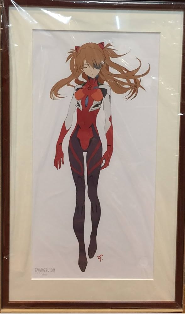 Amazon.co.jp: エヴァンゲリオン展 アスカ 本田雄 描き下ろし 複製原画