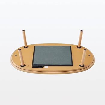 Amazon | 無印良品 楕円こたつ ナチュラル 134×77×35cm MJ-KD2-N