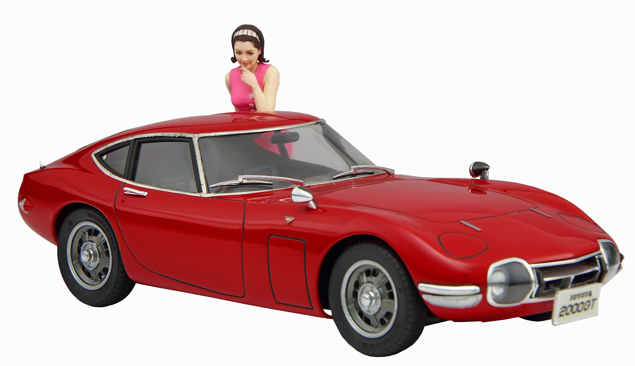 Amazon | ハセガワ 1/24 トヨタ 2000GT w/60sガールズフィギュア