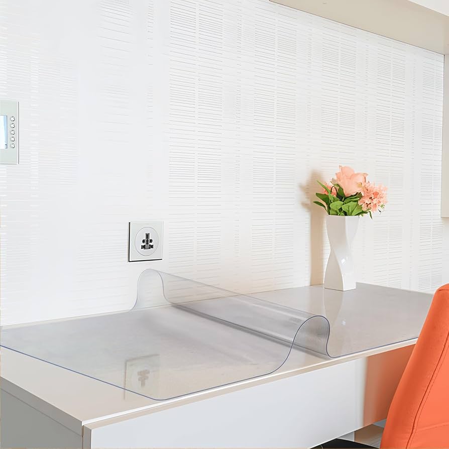 Amazon.com: Vicwe Frosted Table Cover Protector 30 x 54 Inch, 1.5