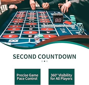 Amazon｜GANXIN ポーカーショットクロック 秒カウントダウンタイマー