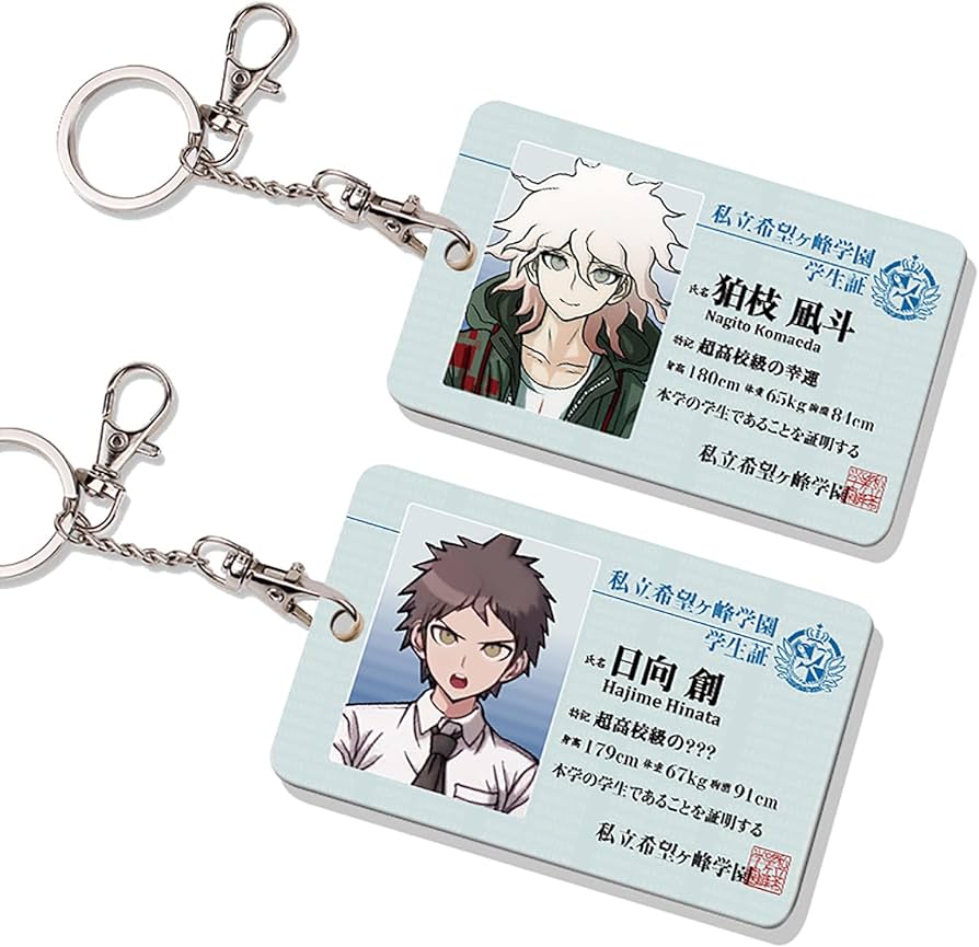 Amazon.co.jp: ダンガンロンパ カードケース 狛枝凪斗 七海千秋 日向創