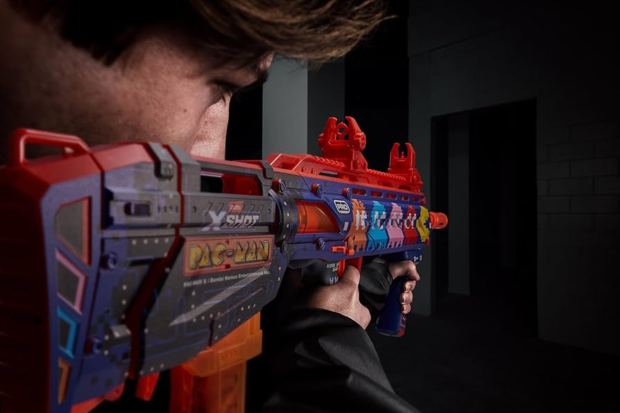 Amazon.com: XSHOT Skins Pro Series 1 Pac-Man Long Shot Blaster by
