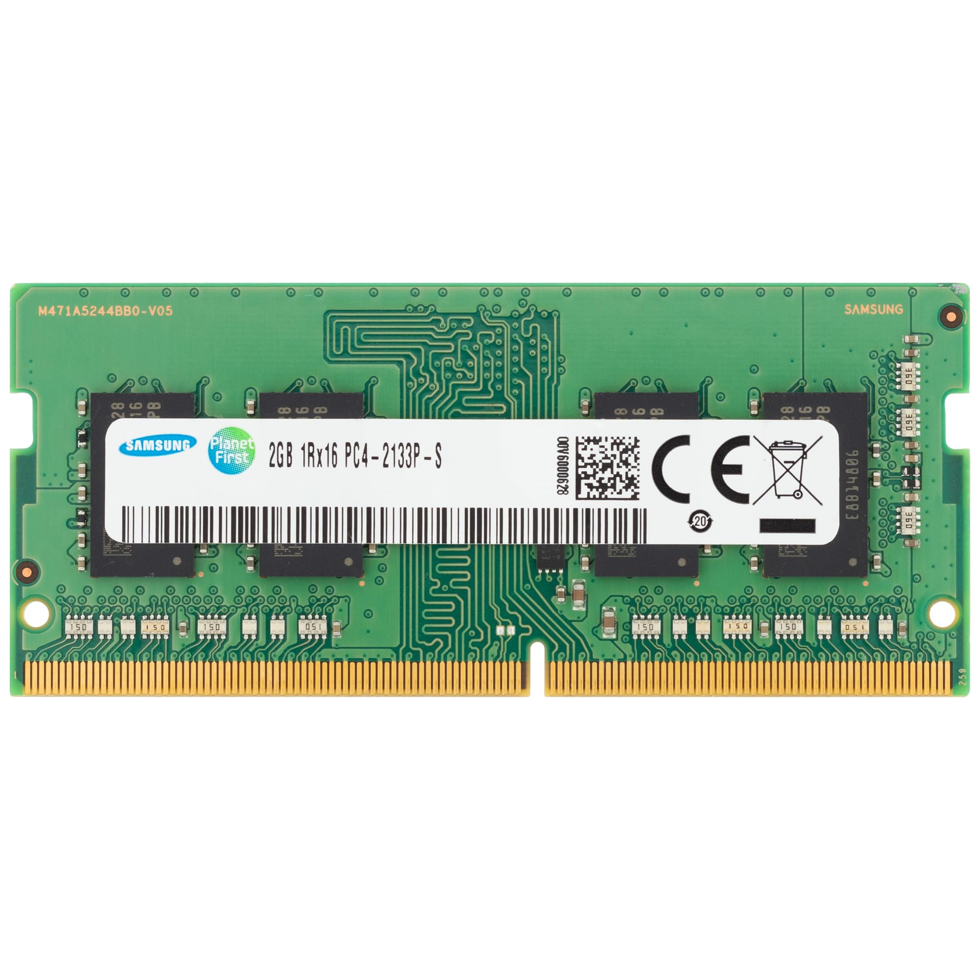 Samsung 2GB DDR4 2133MHz PC4-17000 (PC4-2133P) CL15 SODIMM 1Rx16