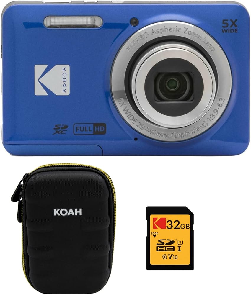 Amazon | KODAK PIXPRO Friendly Zoom FZ55-BL 16MP Digital Camera