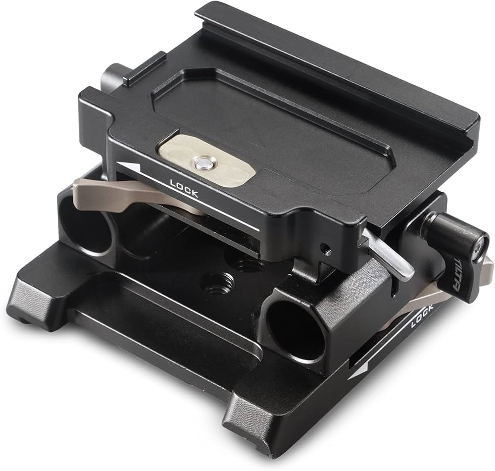 Amazon | TILTA Tiltaing 15mm LWS Baseplate デュアル15mm径ロッド