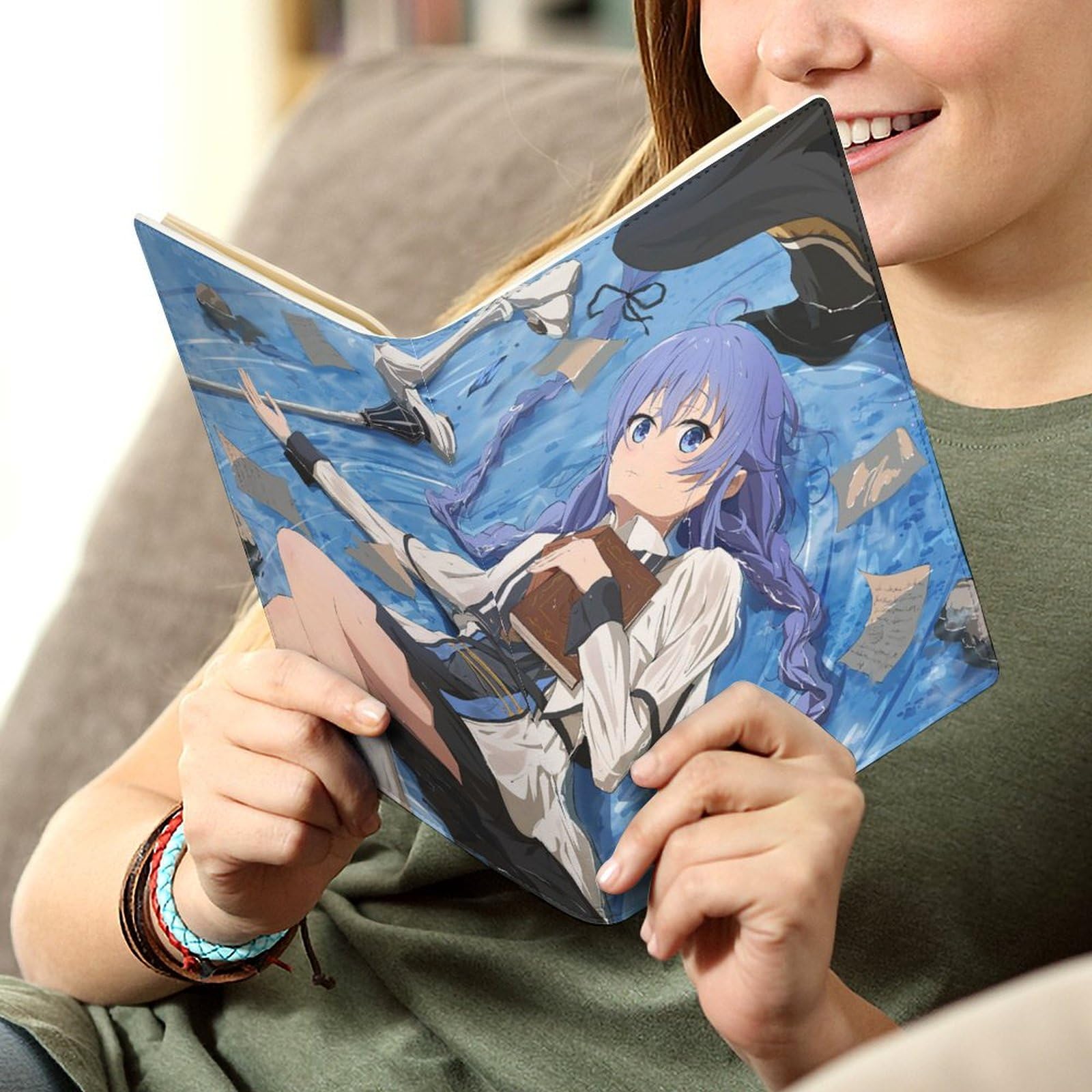 Amazon | ノートカバー 無職転生 ロキシー・ミグルディア ブックカバー