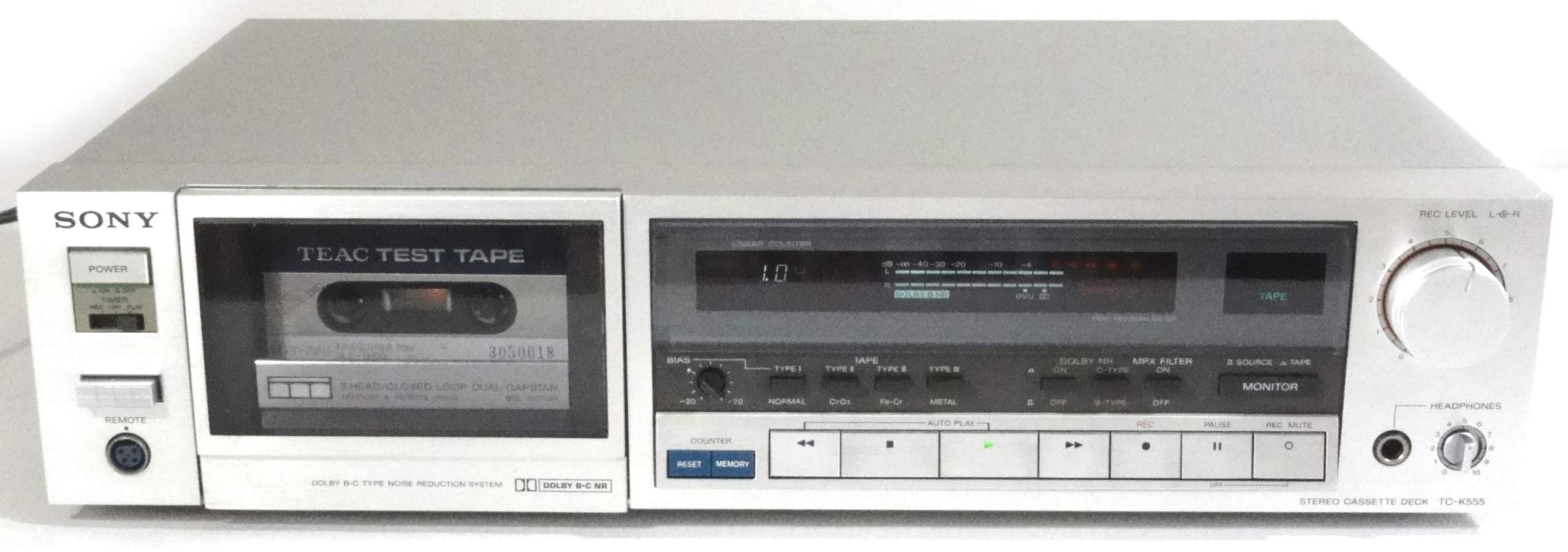 Amazon.co.jp: SONY TC-K555 3ヘッドカセットデッキ : 家電＆カメラ