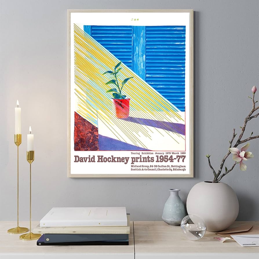 Amazon.co.jp: デビッドホックニーウォールアートデビッドホックニー