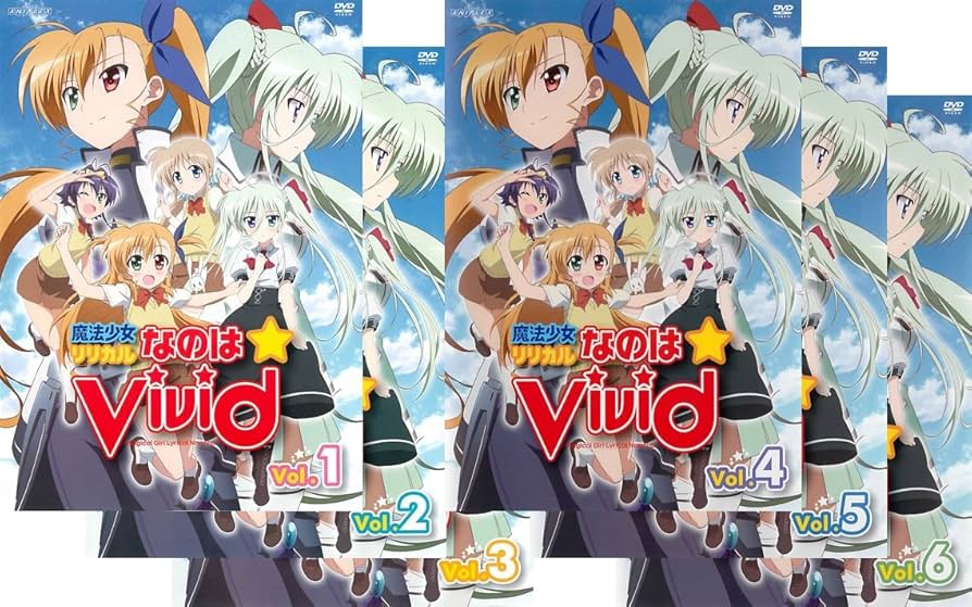 Amazon.co.jp: 魔法少女 リリカルなのは ViVid [レンタル落ち] 全6巻