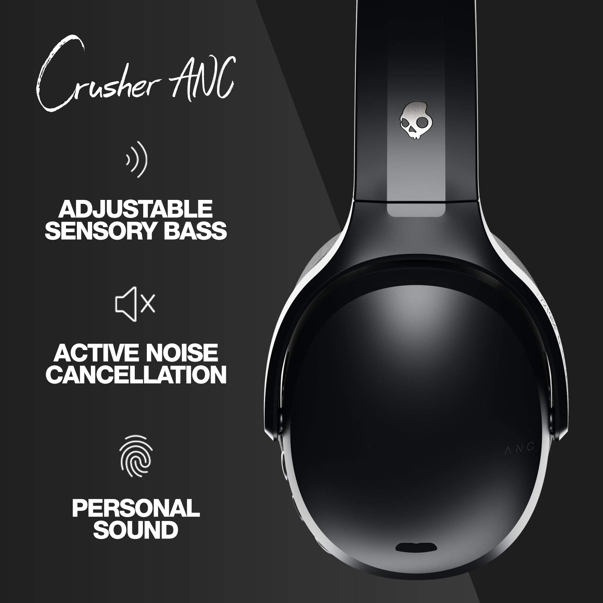 Amazon.com: Skullcandy Crusher ANC Over-Ear Noise Canceling