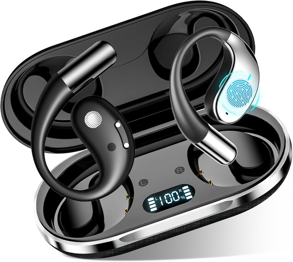 Amazon.co.jp: イヤホン型 bluetooth【2025新登場】ワイヤレスイヤホン