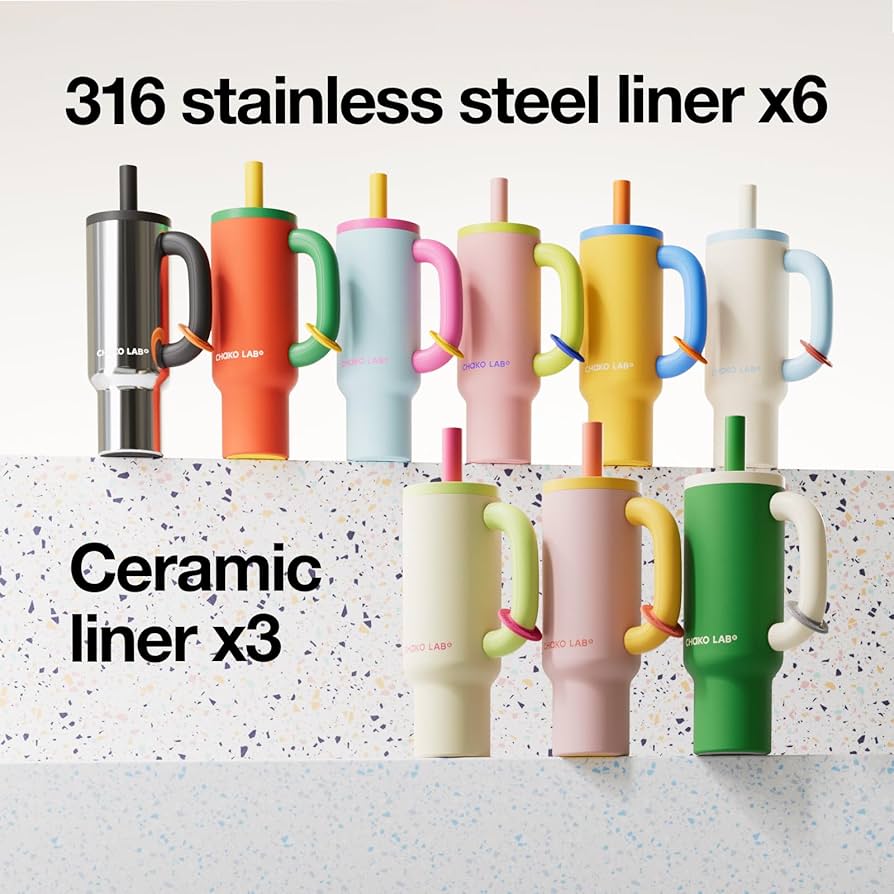 Amazon.com: CHAKO LAB BaWang Insulated Stainless Steel Tumbler