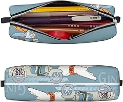 Amazon.co.jp: 銀魂 ペンケース 筆箱 シンプル スクエア ペン立て 多