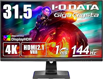 Amazon.co.jp: アイ・オー・データ IODATA ゲーミングモニター 31.5