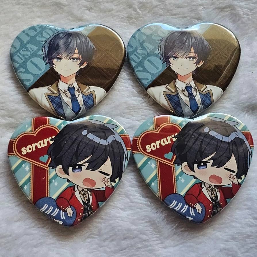 そらる そらまふうらさか 缶バッジ そらる 缶バッジ そらまふうらさか