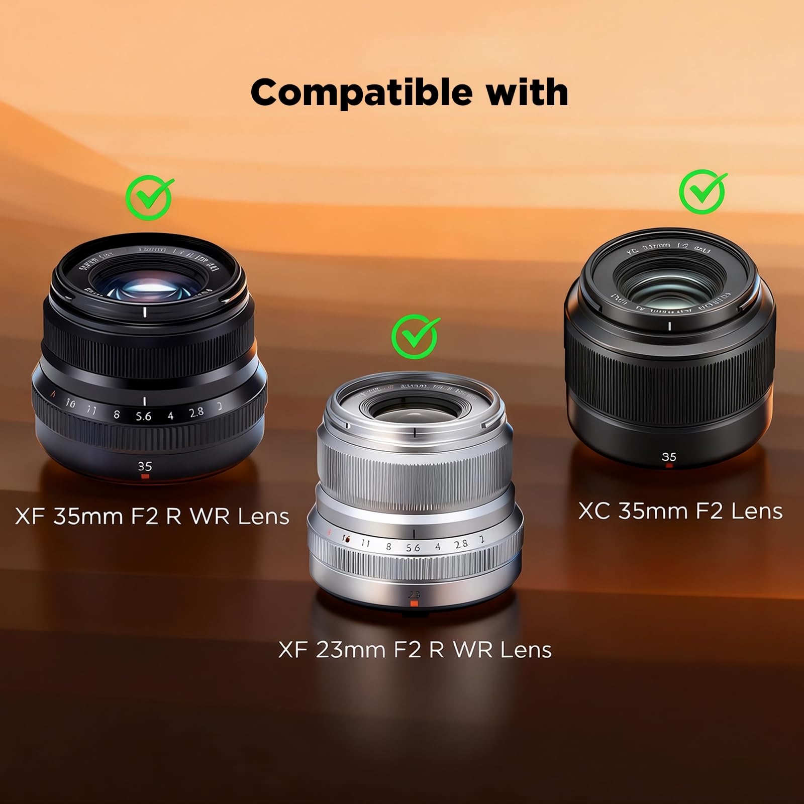 Amazon | Haoge LH-X35 バヨネットメタルスクエアレンズフードシェード