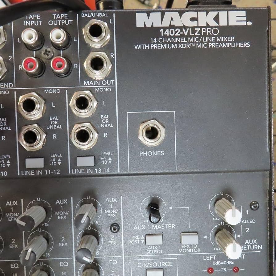 Amazon.com: 1402VLZ Mixer : Musical Instruments