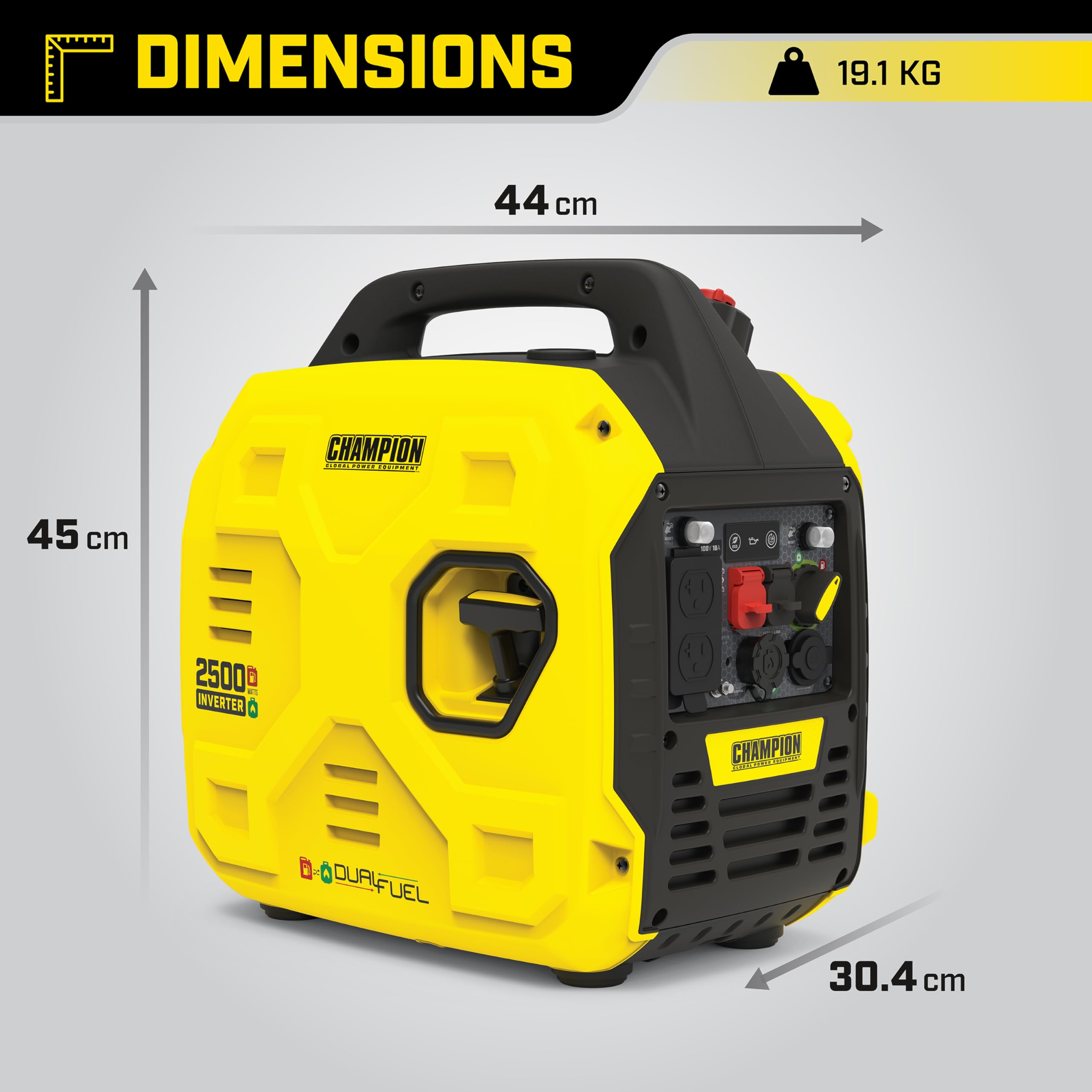 Amazon | Champion (チャンピオン) インバーター発電機 デュアル