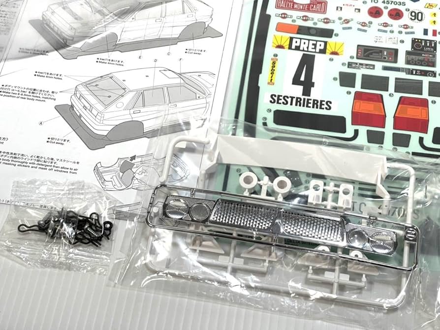 Amazon | タミヤ ランチア デルタ インテグラーレ ボディ ステッカー