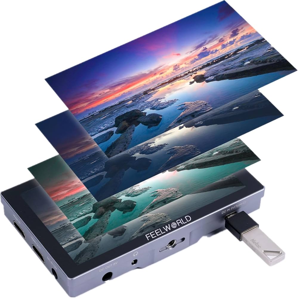 Amazon.co.jp: FEELWORLD P6X カメラビデオ モニター 5.5インチ タッチ